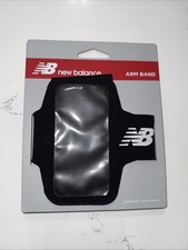 NWT New Balance Smartphone Exercise Black Armband One Size Fits Apple iPhone 6-8