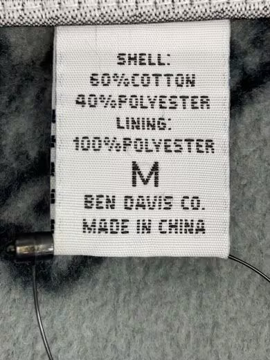 BEN DAVIS/Jacket/M/Cotton/Black/Solid// - image 4