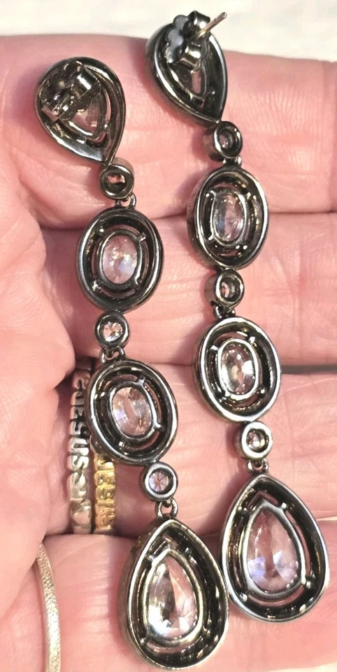 Австрийские серьги и кольца с кристаллами NADRI - Изображение 3 из 4