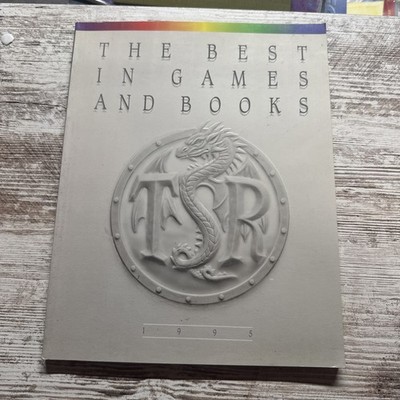 TSR Dungeons & Dragons 1995 TSR PRODUCT CATALOG THE BEST IN GAMES AND BOOKS