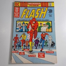 The Flash #214 DC Comics (April 1972) 100-Pages Super Spectacular 5.0 VG/FN