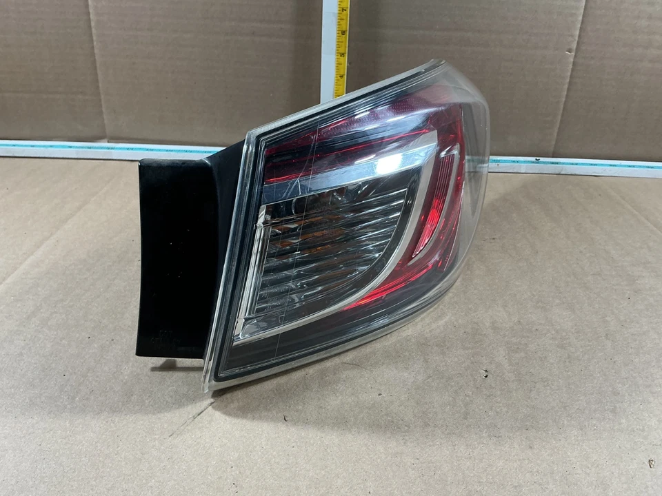 2010-2013 Mazda 3 Right Passenger Side Tail Light Quarter Panel Mounted OEM - Image 3 of 4