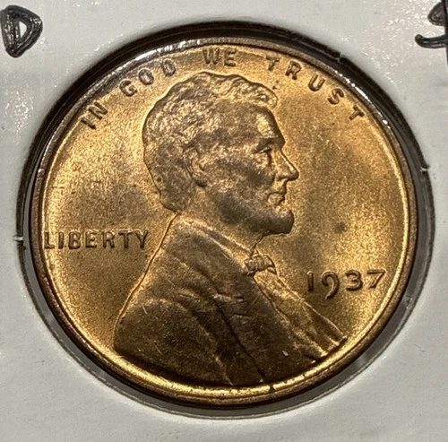 1937-P Lincoln Wheat Cent — photo from the most recent tracked eBay sale