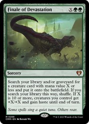 Finale of Devastation (289) Commander Masters