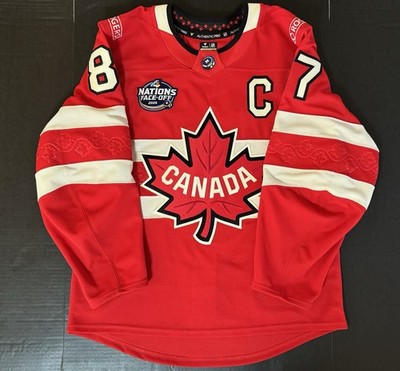 Sidney Crosby Team Canada 4 Nations Fanatics Authentic Pro Size 50