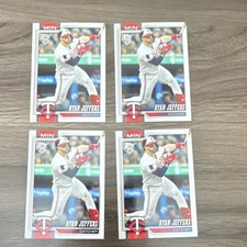 Topps 2026 series 1  Ryan Jeffers Minnesota Twins MLB 4 Card Lot.