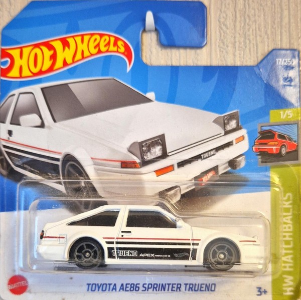 Hot Wheels Toyota AE86 Sprinter Trueno In Ovp, Hw Hatchbacks 2022 Ovp-image