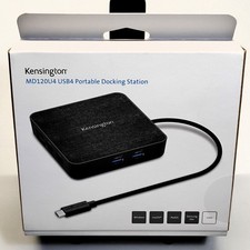 NEW Kensington MD120U4 USB4 Portable Dual 4K ...