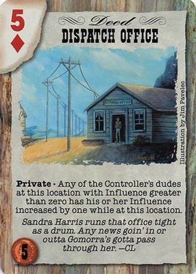 Dispatch Office - Episode 1 & 2 - Doomtown CCG