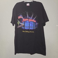 VTG Walt Disney World Planet Hollywood Graphic Shirt sz XL Made in USA 90s