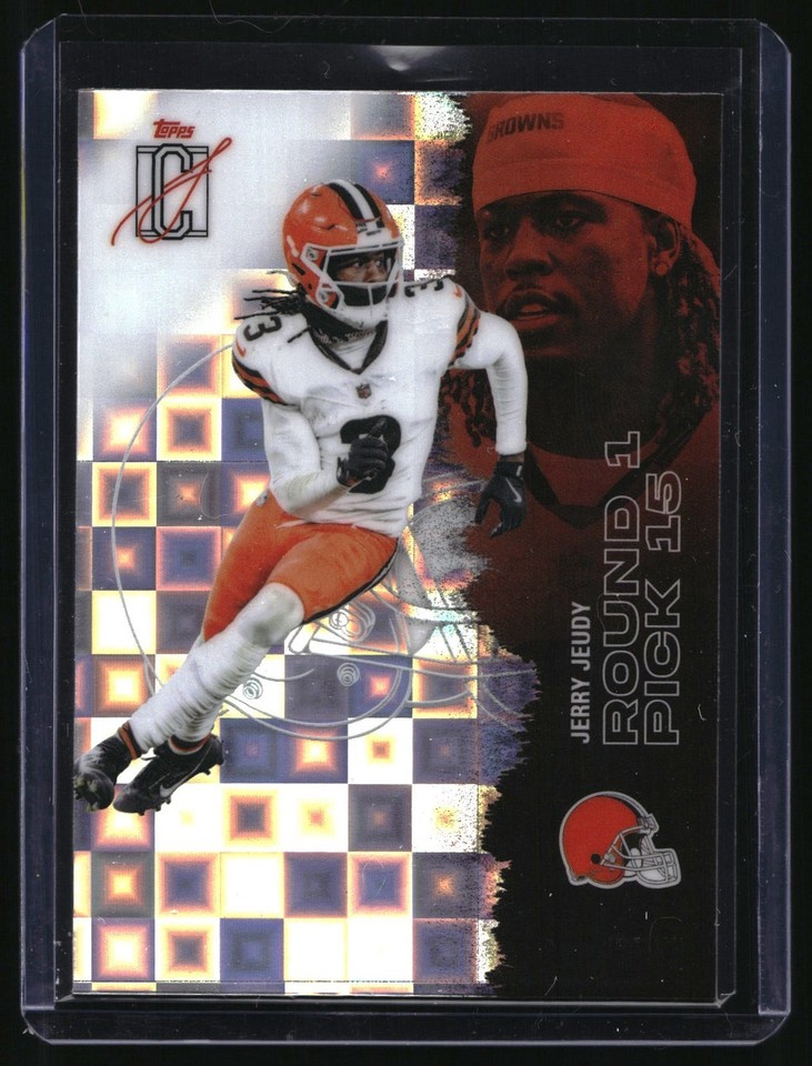 2025 Topps Signature Class Jerry Jeudy #70 Kaleidoscope Refractor Browns