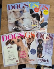 6 x Zeitschrift DOGS * Nr. 1-6 2017 * Yoga mit Hund * Krankheitssymptome Hund