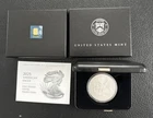 1 gr pamp gold .999 +American Eagle 2025 One Ounce Silver Proof Coin Box