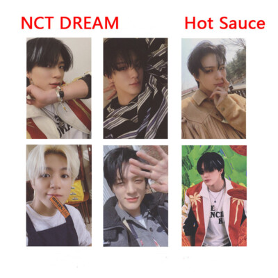 Kpop NCT DREAM Hot Sauce Photo Card Self Made Autograph Photocard