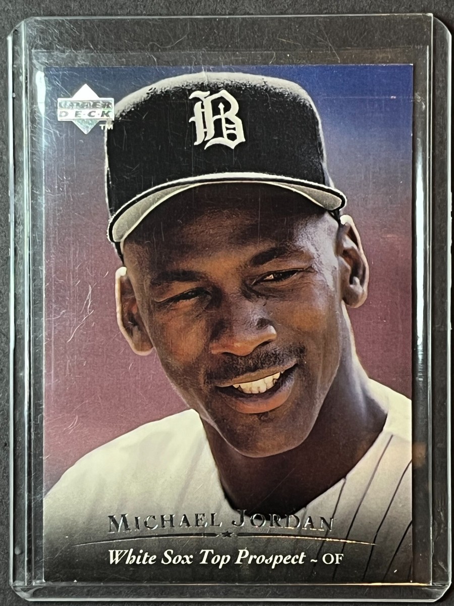 Michael Jordan 1995 Upper Deck White Sox Top Prospect Rookie RC