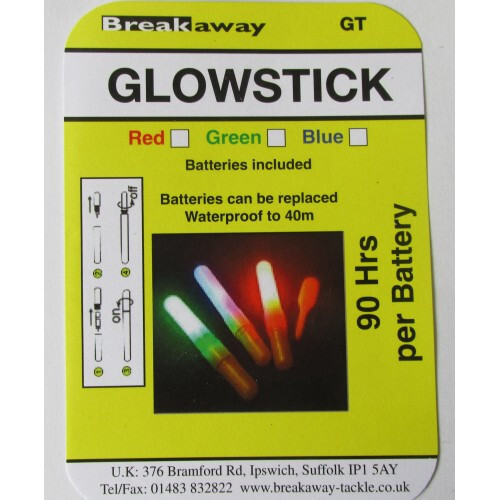 Breakaway Tackle NEW Glowstick LED Rod Tip Light with Holder
