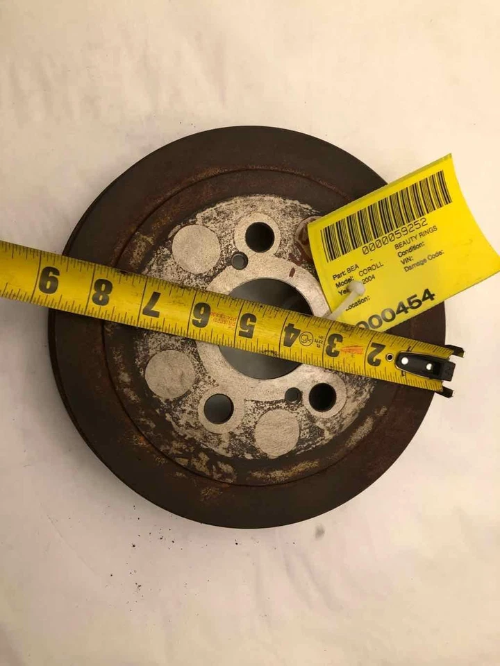 2003 2008 TOYOTA COROLLA седан 1,8 л задний тормозной барабан 5 зажимов левой или правой стороне - Изображение 4 из 4