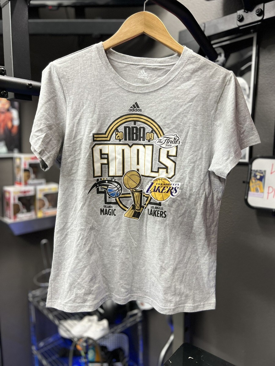 Vintage 2009 LA Lakers vs Orlando Magic NBA Finals Adidas T