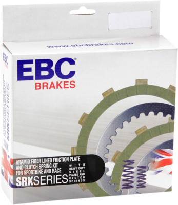 EBC 2012 H-D Dyna FLD Dyna Switchback (1690cc) SRK Aramid Fiber Race Clutch Kit