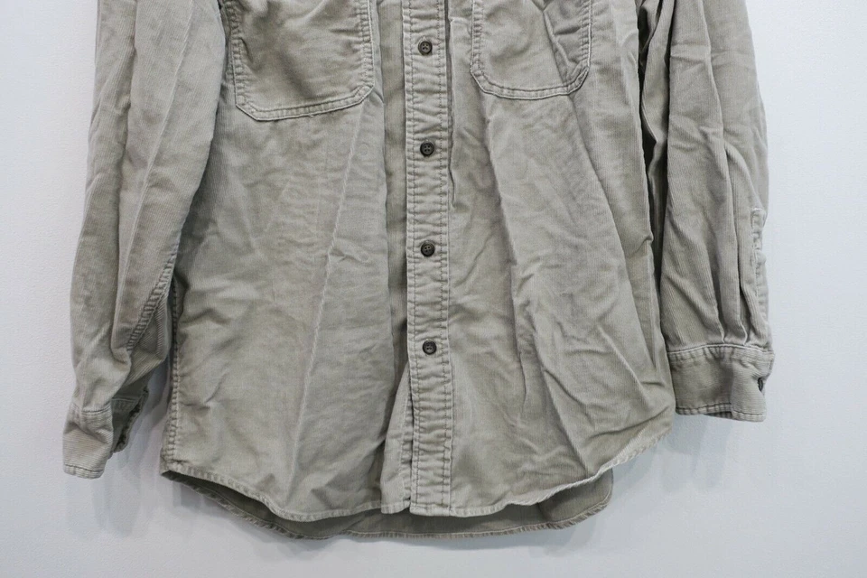 Camisa de pana de algodón manga larga con botones American Eagle Outfitters para hombre S Foto 4 de 4