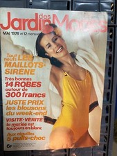 ANCIEN LIVRE REVUE JARDIN DES MODES TRICOT MAILLOT DE BBAIN SIRENE
