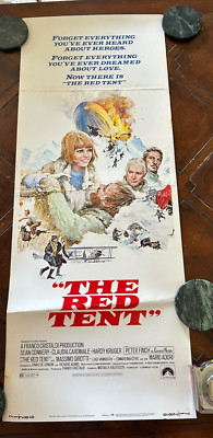 THE RED TENT US INSERT (14''x 36'') POSTER SEAN CONNERY CLAUDIA CARDINALE 1971