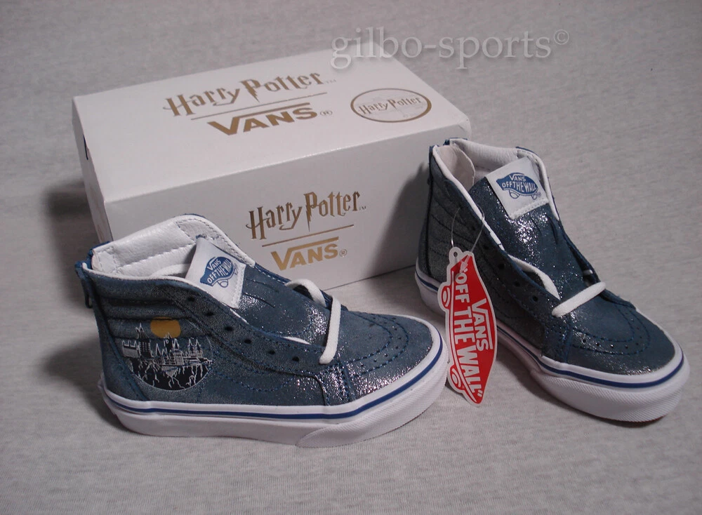 Vans sk8 cheap hi enfant bleu