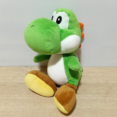 Super Mario Party 5 Yoshi Yossy Plush Toy Sanei 2003 Nintendo Size