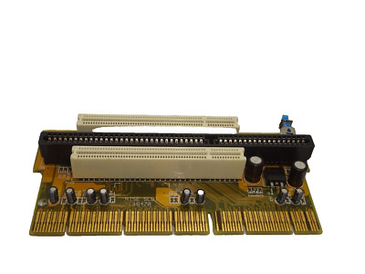SAHARA 1000 EISA RISER CARD 16470  2 PORT PCI  1PORT ISA  #GK10091