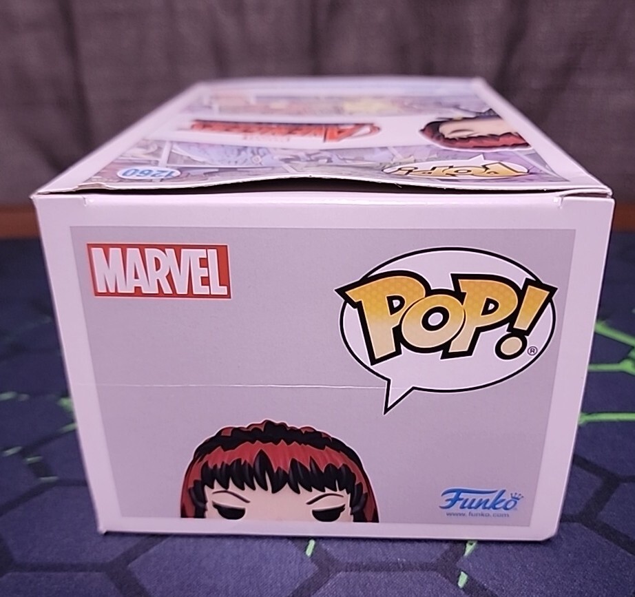 Marvel Figure Avengers 60th Black Widow Funko Pop Marvel Entertainment #1260