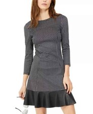 Michael Kors women's Black 3/4 sleeve Dress - size XS -rt $140