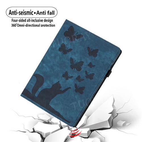 For iPad Air 13 11 M3 2025 10/9/8/7/6/5th Gen Air 3 4 5 Pro11 Leather Case Cover - Picture 58 of 77