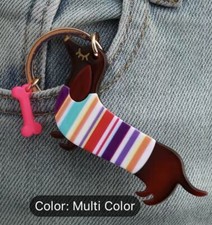 Dachshund Acrylic Keychain
