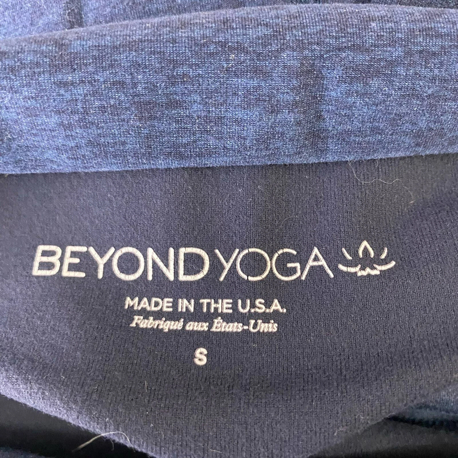 beyond-yoga spacedye tri-panel high waisted midi leggings