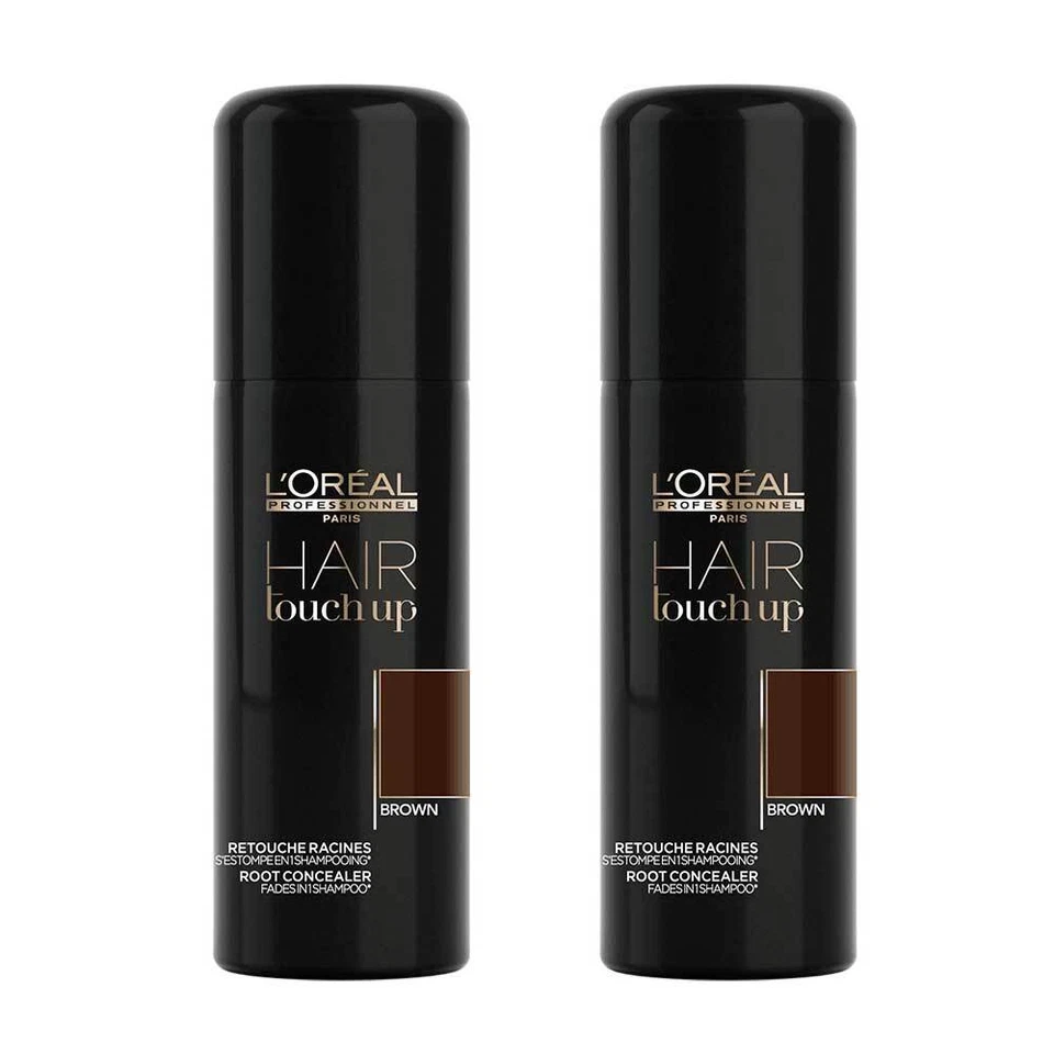 L'ORÉAL PROFESSIONNEL Loreal Professionnel Hair Touch Up Braun 2x 75ml aus DE, kein Import