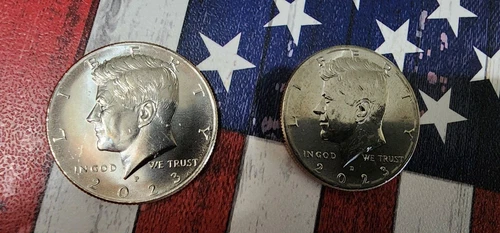2023 Kennedy P&D Half Dollars - BU - Uncirculated   **FREE SHIPPING**