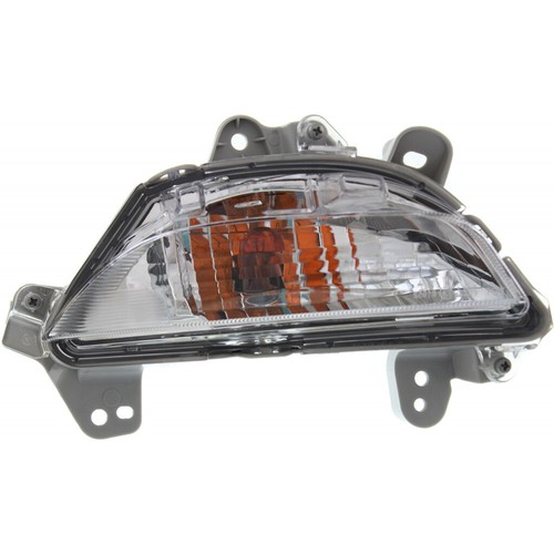 CarLights360 Front Turn Signal Light For 2015-2017 Ford Mustang (Passenger Side) - DOT Certified, With Bulbs