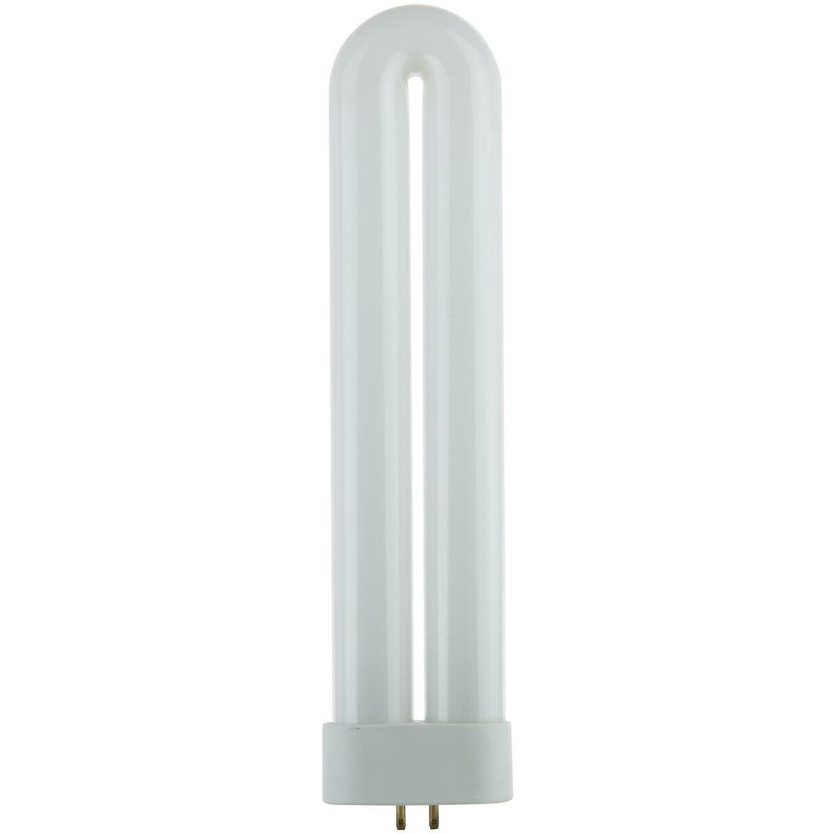 9 in. 18-Watt U-Bent T6 FUL 4-Pin GX10Q CFL Fluorescent Tube Light Bulb, Black Light (5-Pack) 9 in. 18-Watt U-Bent T6 FUL 4-Pin GX10Q CFL Fluorescent Tube Light Bulb, Black Light (5-Pack)