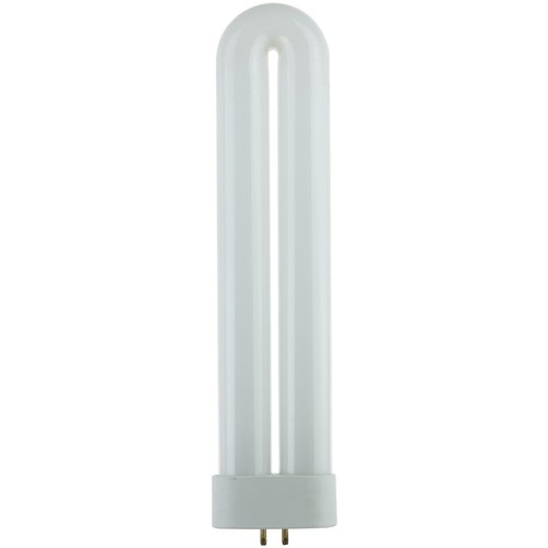 5 Pack Sunlite 15W Black Light U Shaped FUL Twin Tube Plugin Lamps GX10Q Base - Picture 2 of 2