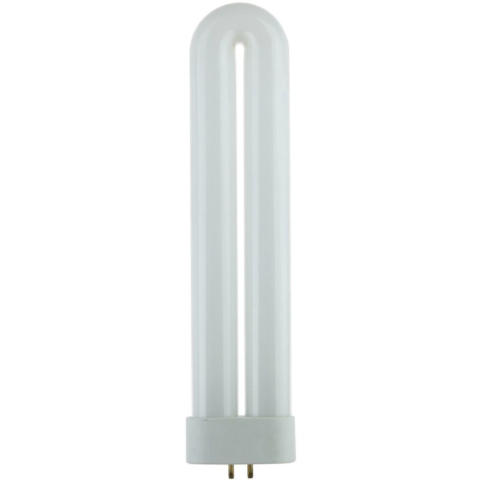 5 Pack Sunlite 15W Black Light U Shaped FUL Twin Tube Plugin Lamps GX10Q Base - Image 2 of 2