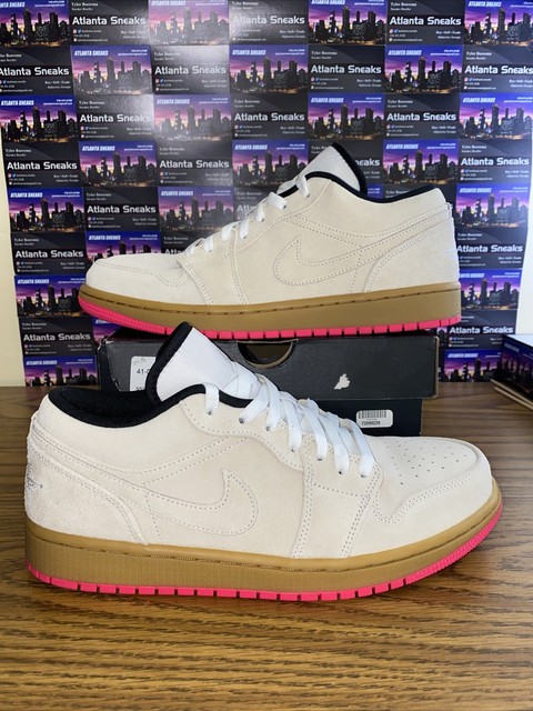 Size 9.5 - Jordan 1 Low White Gym 
