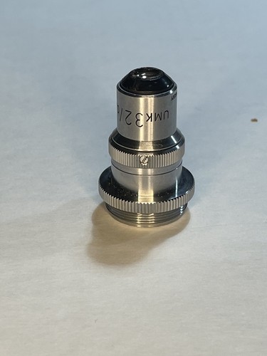 Leitz UMK 32x/0.60 LWD Microscope Objective Universal Stage With Iris