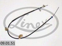 Linex Handbremsseil Links FüR C1 Peugeot 107 Aygo 1.0 1.4D 06.05-09.14 OE