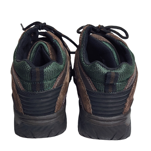 Cherokee Men’s Brown Genuine Leather Trail Hiking Ankle Top Round Toe Boots 12 s-l1200.png main image 4