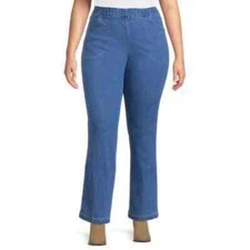 Just My Size JM3962 Plus Size 4-Pocket Stretch Bootcut Jeans Pick Size/Color