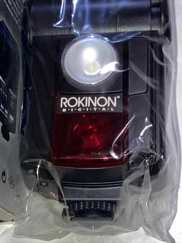 Rokinon D970VL Zoom Flash LED Light TTL Auto Focus New Open Box Sealed Unit - Image 3 of 4