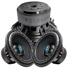 1x Hifonics BRW10D4 1600 Watts 10 Inch BRUTUS Car Audio Dual 4 Ohms Subwoofer