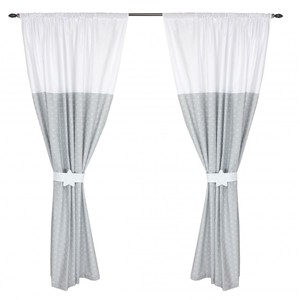 Tuptam Kinderzimmer Gardinen Set Mit Zierband Zweifarbig Ebay