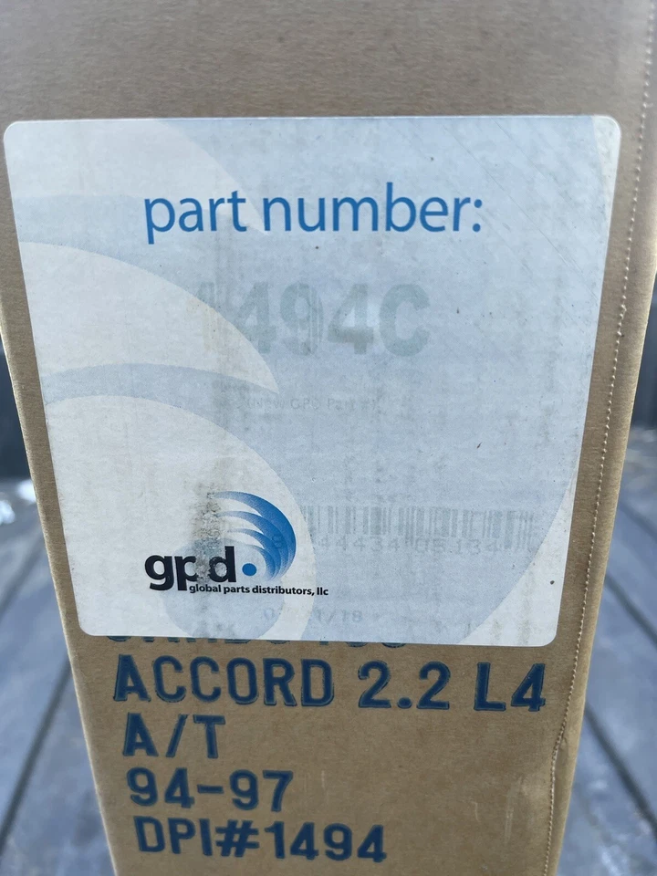 Radiador GPD Global Parts Distributors 1494C Nuevo en caja Foto 2 de 3
