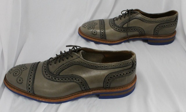 allen edmonds grey strandmok